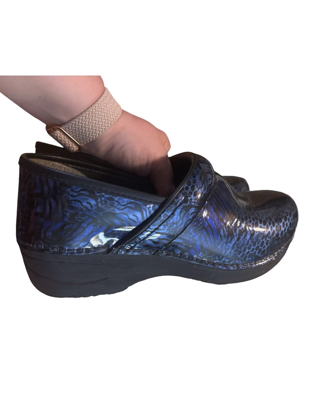 Dansko XP 2.0 mixed  print clogs